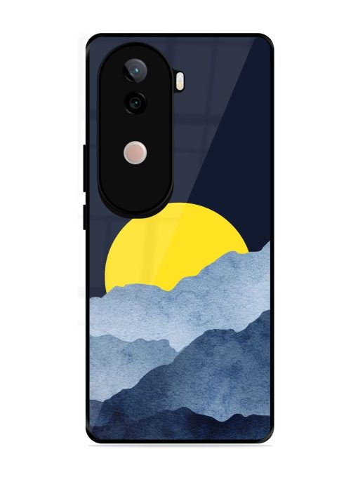 Golden Hour Horizon Glossy Soft Edge Case for Vivo V40E (5G)