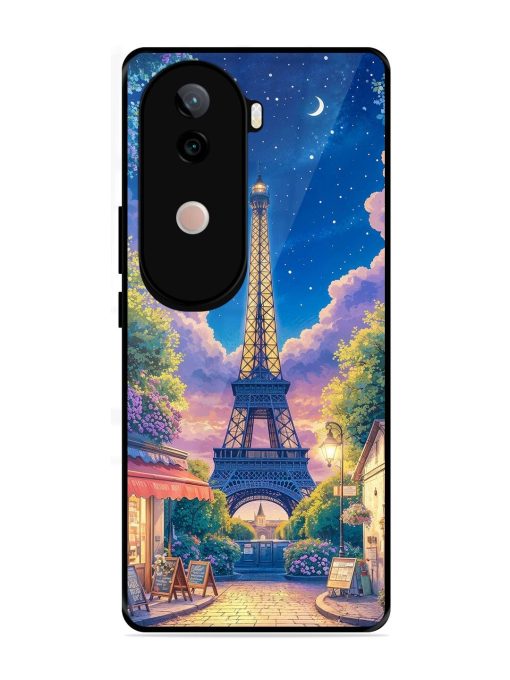 Twilight In Paris Glossy Soft Edge Case for Vivo V40E (5G)