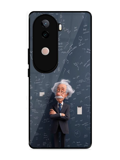 Albert Einstein Glossy Soft Edge Case for Vivo V40E (5G)