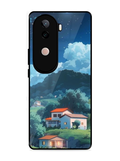 Peaceful Nightscape Glossy Soft Edge Case for Vivo V40E (5G)