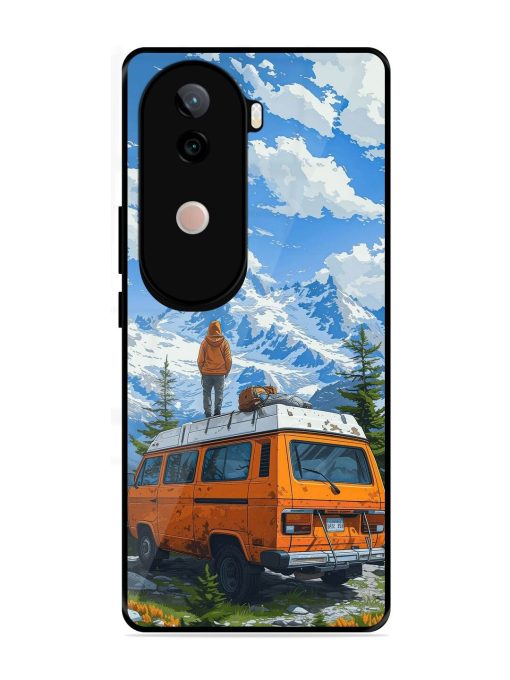 Mountaintop Solitude Glossy Soft Edge Case for Vivo V40E (5G)