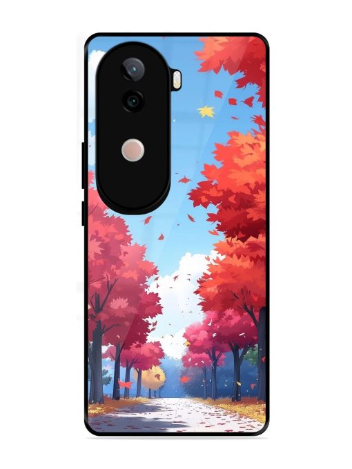 Autumn'S Embrace Glossy Soft Edge Case for Vivo V40E (5G)