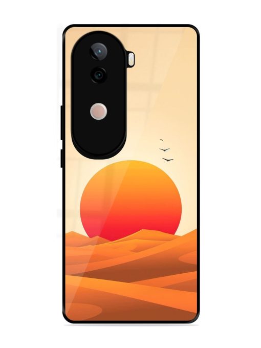 Desert Sunset Glossy Soft Edge Case for Vivo V40E (5G)