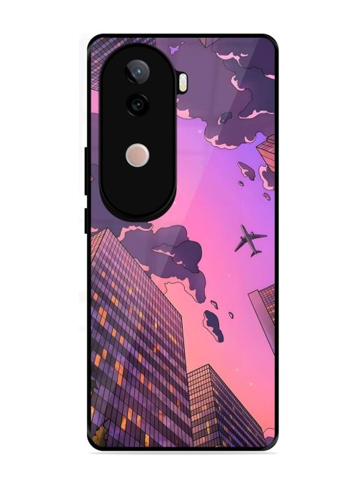Urban Twilight Glossy Soft Edge Case for Vivo V40E (5G)