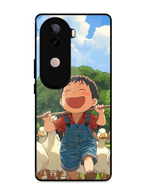 Duck Parade Glossy Soft Edge Case for Vivo V40E (5G)