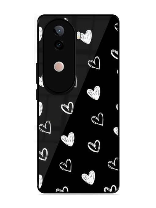 Scattered Hearts Glossy Soft Edge Case for Vivo V40E (5G)
