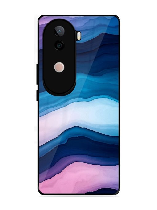 Oceanic Layers Glossy Soft Edge Case for Vivo V40E (5G)