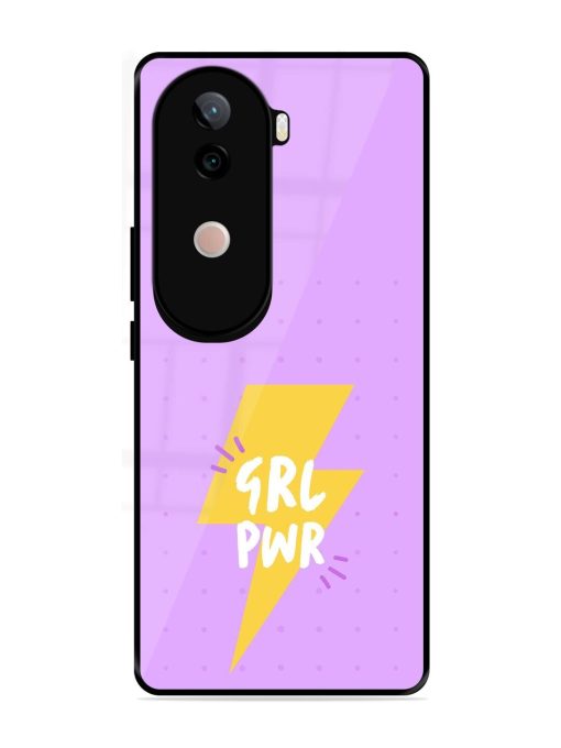 Girl Power Spark Glossy Soft Edge Case for Vivo V40E (5G)