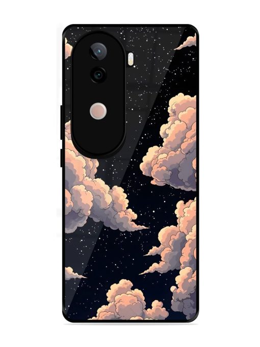 Starry Night Dreams Glossy Soft Edge Case for Vivo V40E (5G)