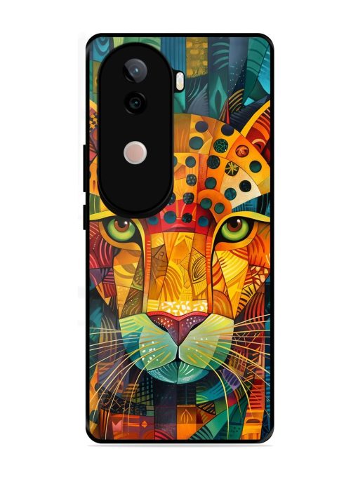 Mosaic Majesty Glossy Soft Edge Case for Vivo V40E (5G)