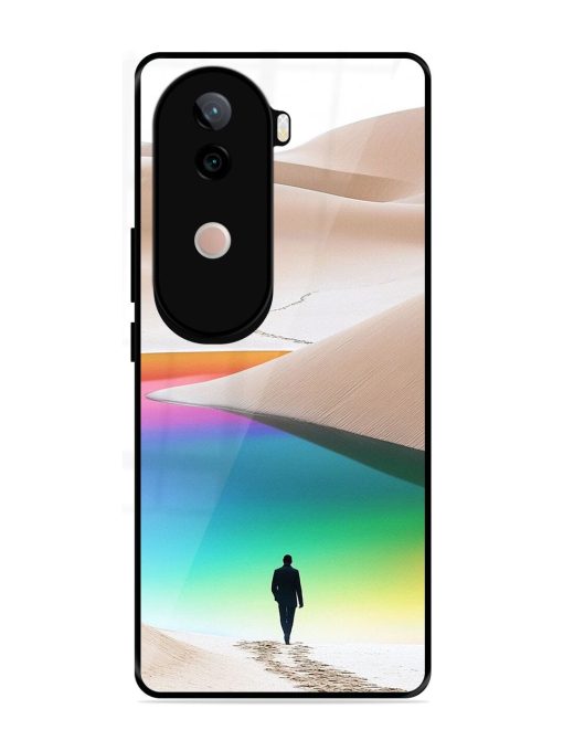 Desert Dreams Glossy Soft Edge Case for Vivo V40E (5G)