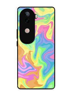 Whimsical Swirl Glossy Soft Edge Case for Vivo V40E (5G)