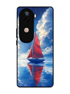 Crimson Sails Glossy Soft Edge Case for Vivo V40E (5G)