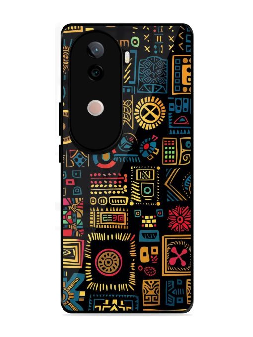 Tribal Tapestry Glossy Soft Edge Case for Vivo V40E (5G)