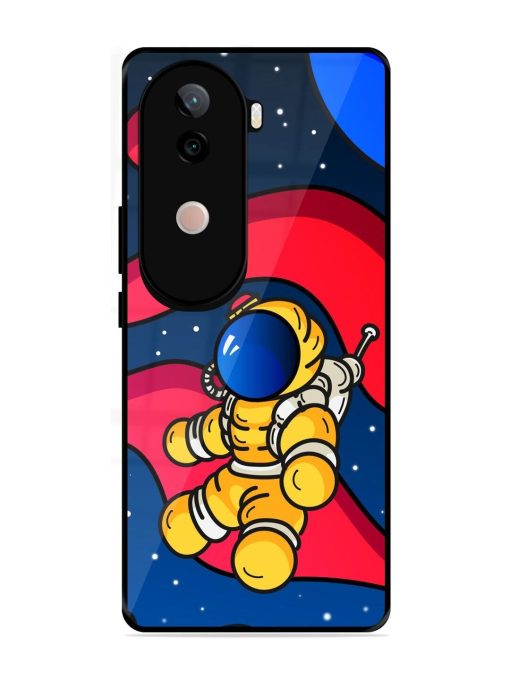 Cosmic Cruiser Glossy Soft Edge Case for Vivo V40E (5G)