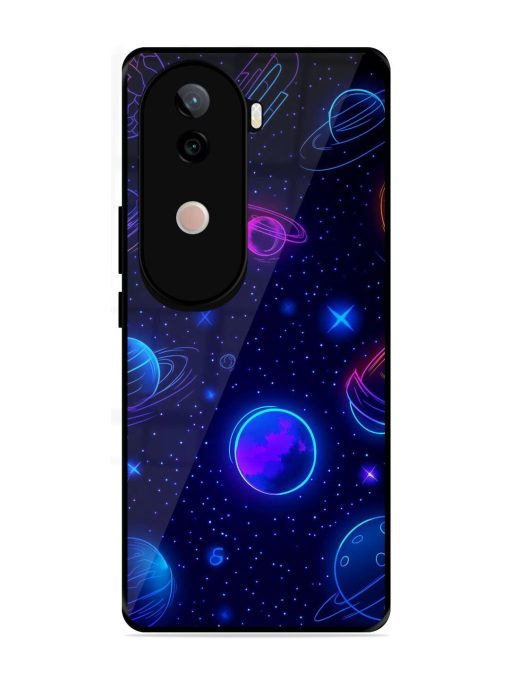 Neon Cosmos Glossy Soft Edge Case for Vivo V40E (5G)