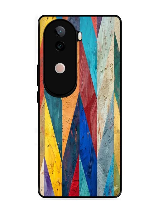 Abstract Tapestry Glossy Soft Edge Case for Vivo V40E (5G)