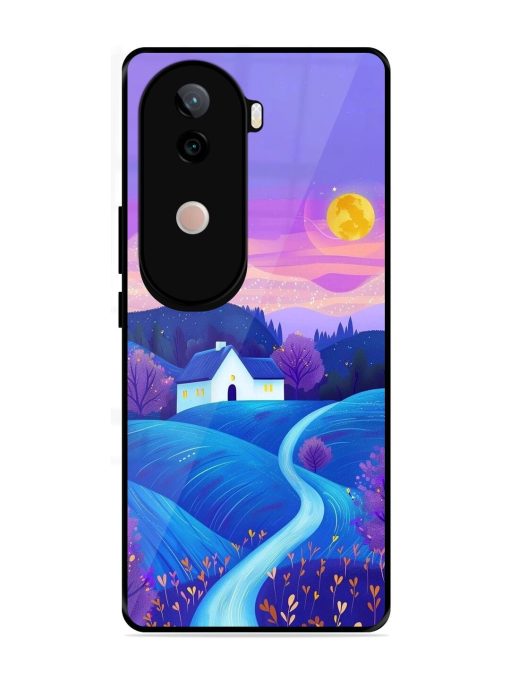Moonlit Meadow Glossy Soft Edge Case for Vivo V40E (5G)