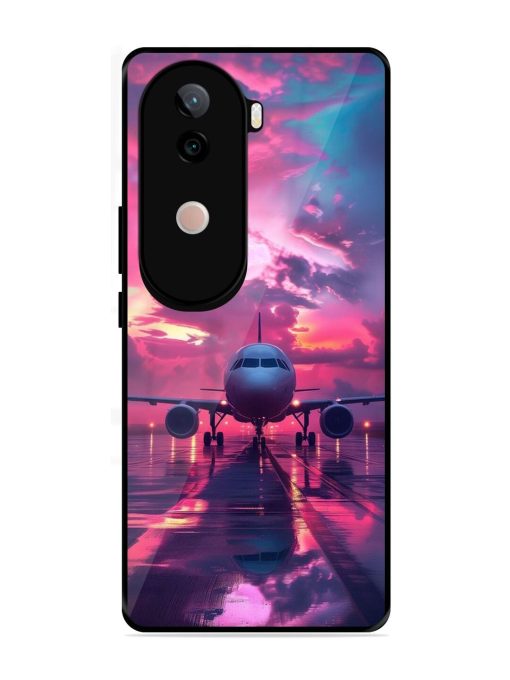Neon Runway Glossy Soft Edge Case for Vivo V40E (5G)