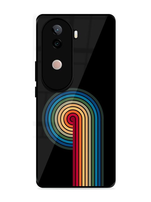 Rainbow Ripple Glossy Soft Edge Case for Vivo V40E (5G)