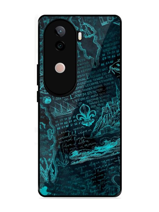 Nautical Notebook Glossy Soft Edge Case for Vivo V40E (5G)