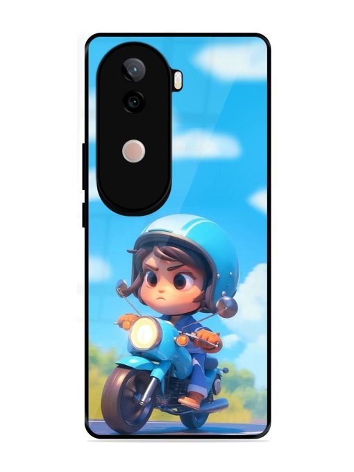 Little Rider Glossy Soft Edge Case for Vivo V40E (5G)