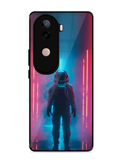 Neon Astronaut Glossy Soft Edge Case for Vivo V40E (5G)