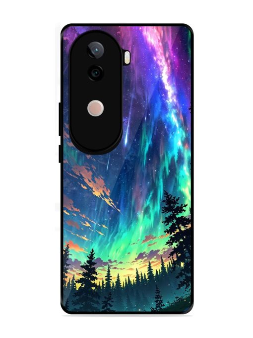 Cosmic Canvas Glossy Soft Edge Case for Vivo V40E (5G)