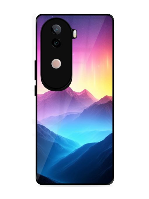 Cosmic Mountains Glossy Soft Edge Case for Vivo V40E (5G)
