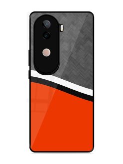 Bold Contrast Glossy Soft Edge Case for Vivo V40E (5G)