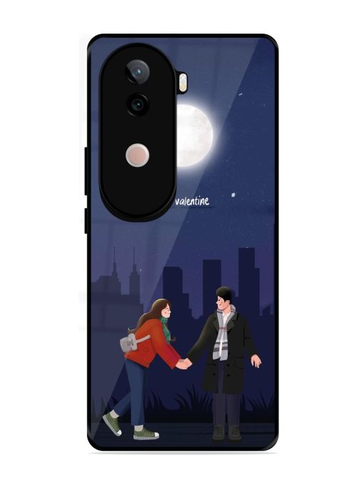 Moonlight Proposal Glossy Soft Edge Case for Vivo V40E (5G)