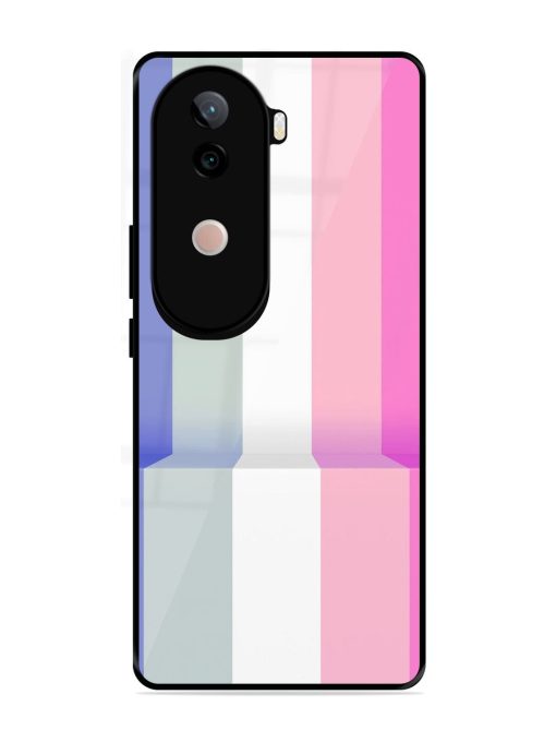 Pastel Palette Glossy Soft Edge Case for Vivo V40E (5G)