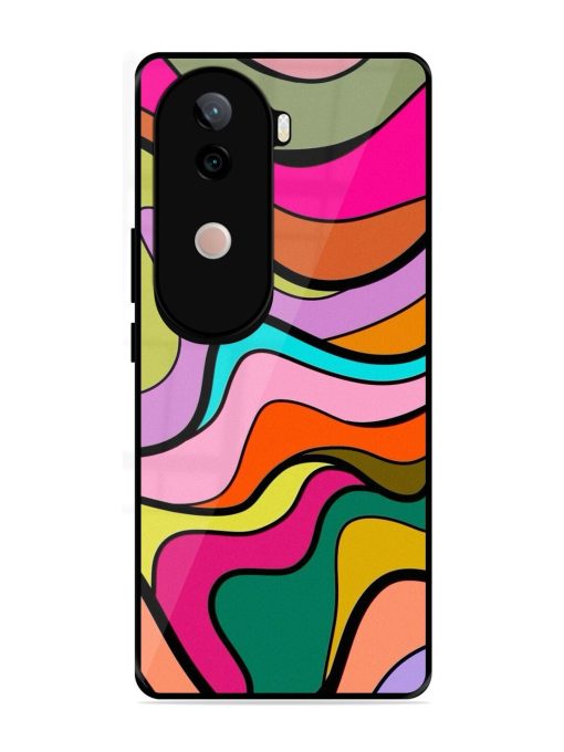 Wavy Wonder Glossy Soft Edge Case for Vivo V40E (5G)