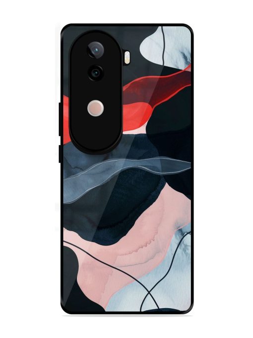 Dark Currents Glossy Soft Edge Case for Vivo V40E (5G)