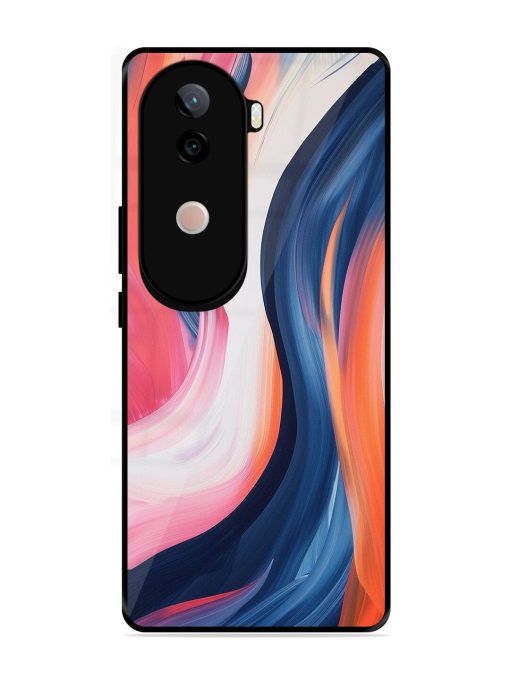 Whirling Hues Glossy Soft Edge Case for Vivo V40E (5G)