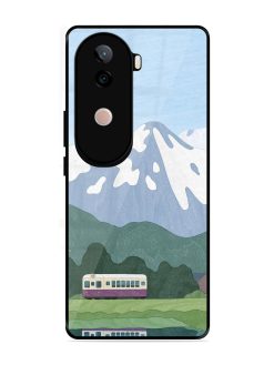 Mountainside Reflections Glossy Soft Edge Case for Vivo V40E (5G)