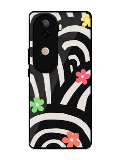 Rainbow Arcs Glossy Soft Edge Case for Vivo V40E (5G)