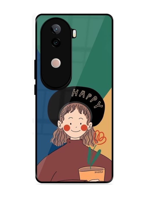 Happy Momo Glossy Soft Edge Case for Vivo V40E (5G)