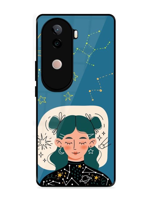 Cosmic Daydreamer Glossy Soft Edge Case for Vivo V40E (5G)