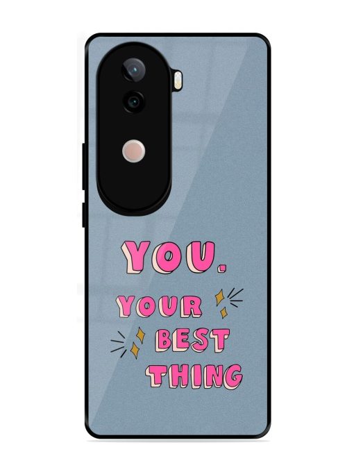 Self-Love Sparkles Glossy Soft Edge Case for Vivo V40E (5G)