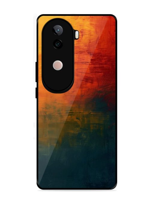 Golden Hour Canvas Glossy Soft Edge Case for Vivo V40E (5G)