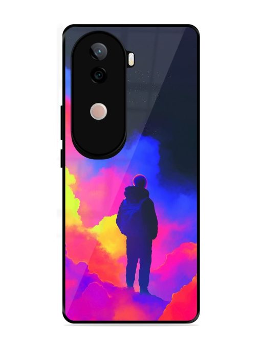 Cosmic Wanderer Glossy Soft Edge Case for Vivo V40E (5G)