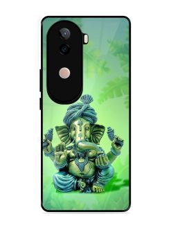 Ganesha, The Remover Of Obstacles Glossy Soft Edge Case for Vivo V40E (5G)