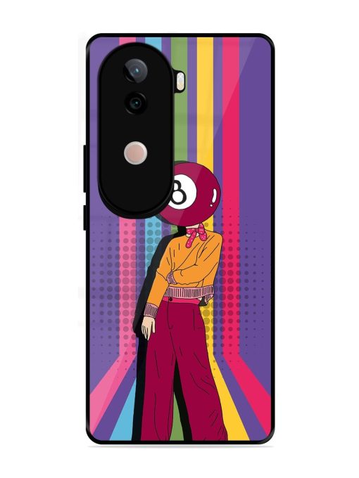 Eight Ball Fashionista Glossy Soft Edge Case for Vivo V40E (5G)