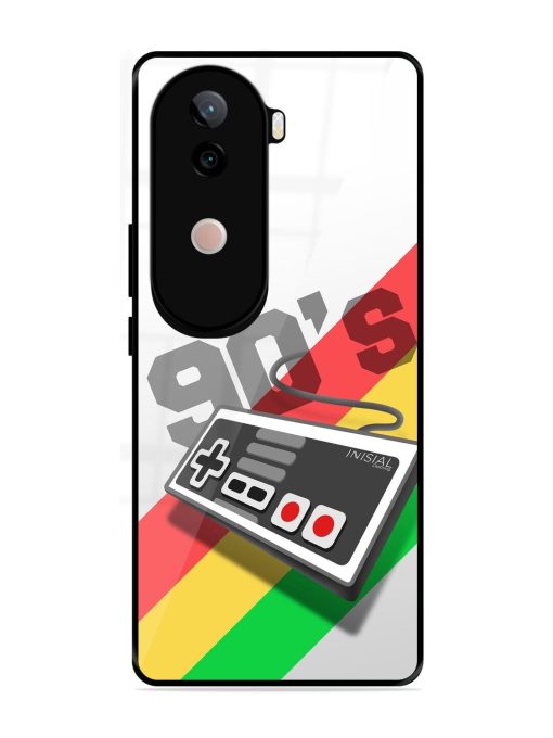 90S Nostalgia Glossy Soft Edge Case for Vivo V40E (5G)