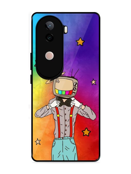 Tv Personality Glossy Soft Edge Case for Vivo V40E (5G)