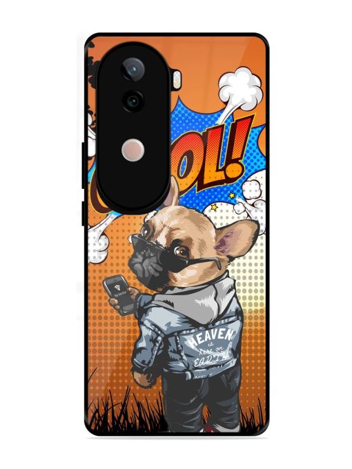 Cool Pup Glossy Soft Edge Case for Vivo V40E (5G)