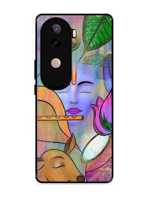 Divine Serenity Glossy Soft Edge Case for Vivo V40E (5G)