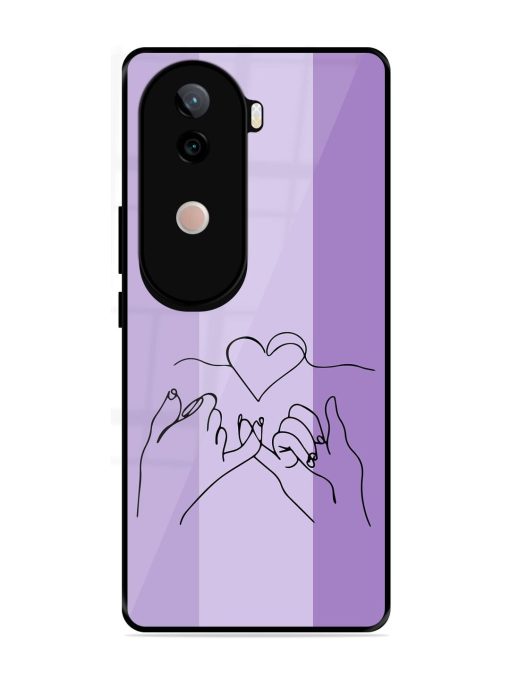 Forever Linked Glossy Soft Edge Case for Vivo V40E (5G)