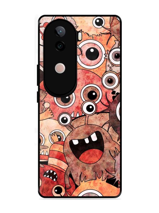 Monster Mash Glossy Soft Edge Case for Vivo V40E (5G)